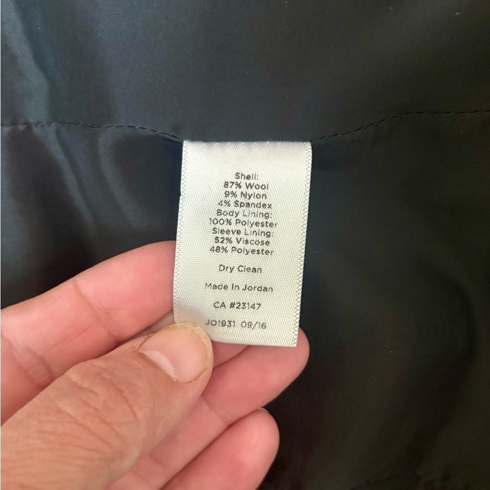 Talbots 10P Talbots Black Blazer - Picture 7 of 8